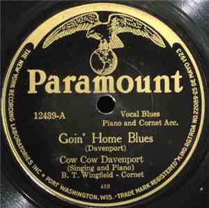 Cow Cow Davenport - Goin' Home Blues / Jim Crow Blues