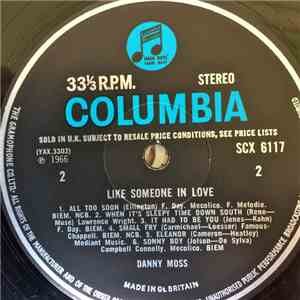Danny Moss - Like Someone In Love