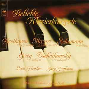 Beethoven, Mozart, Schumann, Grieg, Tschaikowsky ; Leon Fleisher, Gary Graf ...