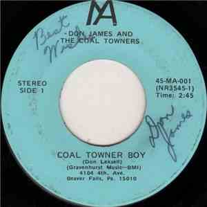 Don James And The Coal Towners - Coal Towner Boy / Johnny