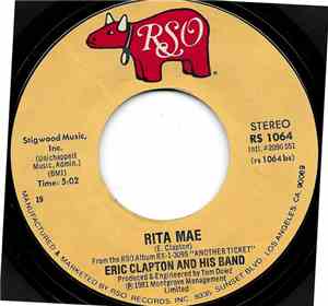 Eric Clapton And His Band - Another Ticket / Rita Mae