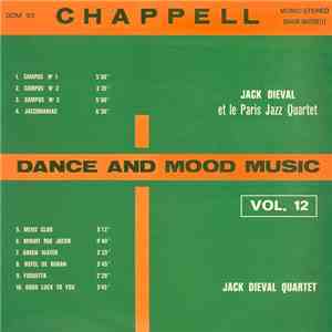Jack Diéval Et Le Paris Jazz Quartet / Jack Dieval Quartet - Dance And Mood ...