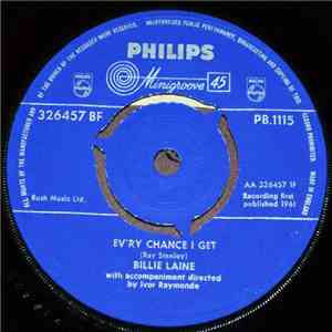 Billie Laine - Ev'ry Chance I Get / Kiss Me