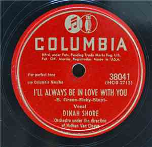 Dinah Shore - In A Little Book Shop / I'll Always Be In Love With You