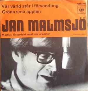 Jan Malmsjö - Vår Värld Står I Förvandling / Gröna Små Äpplen