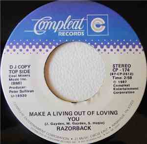 Razorback - Make A Living Out Of Loving You