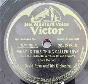 David Rose & His Orchestra - What Is This Thing Called Love / I've Got You  ...