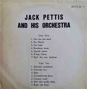 Jack Pettis And His Orchestra - No Title