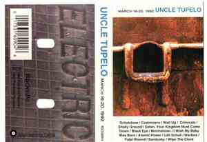 Uncle Tupelo - March 16-20, 1992