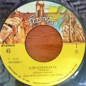 Calixto Ochoa Y Su Conjunto - Los Sabanales / La Reina Del Espacio