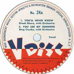 Dinah Shore, Bing Crosby, Kate Smith  - You'll Never Know