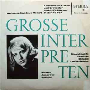 Wolfgang Amadeus Mozart - Annerose Schmidt, Otmar Suitner, Staatskapelle Dr ...