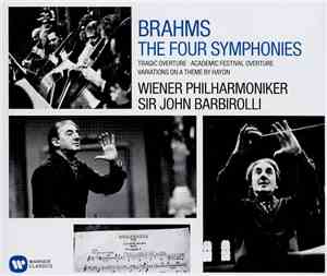 Brahms, Wiener Philharmoniker, Sir John Barbirolli - The Four Symphonies, T ...