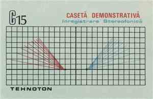 No Artist - Casetă Demonstrativă (Inregistrare Stereofonicâ)
