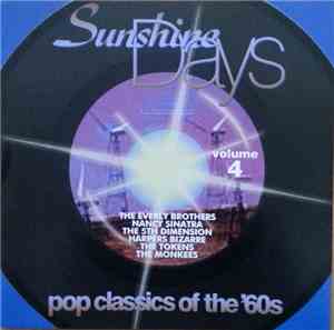 Various - Sunshine Days Pop Classics Of The 60's volume 4