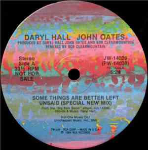 Daryl Hall John Oates - Some Things Are Better Left Unsaid