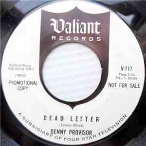 Dennis Provisor - Dead Letter/Little Lost Girl