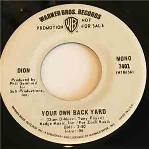 Dion  - Your Own Back Yard