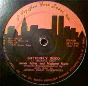 James Adler And Madame Moth - Butterfly Disco