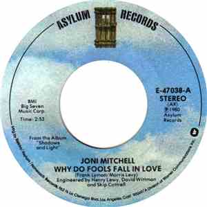 Joni Mitchell - Why Do Fools Fall In Love / Black Crow