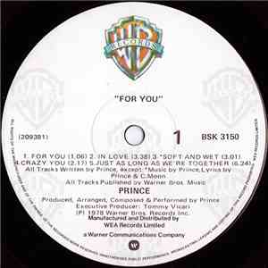 Prince - For You