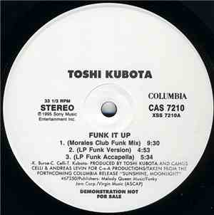 Toshi Kubota - Funk It Up