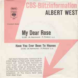 Albert West - My Dear Rose