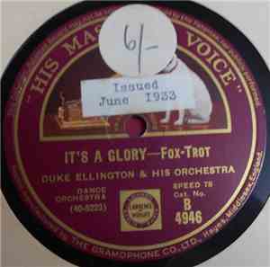 Duke Ellington & His Orchestra - It's A Glory / Brown Berries