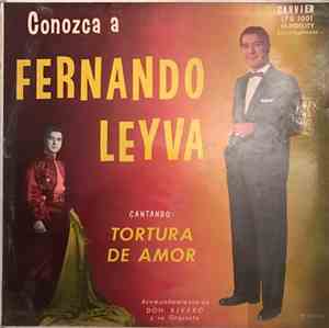 Fernando Leyva Acompanamiento De Don Rivero Y Su Orquesta - Conozca A Ferna ...
