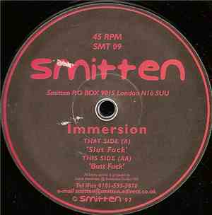 Immersion - Slut Fuck / Butt Fuck