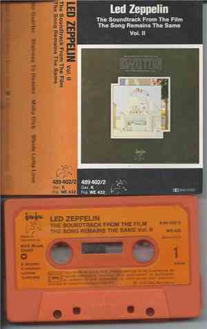 Led Zeppelin - The Soundtrack From The Film The Song Remains The Same Vol.  ...