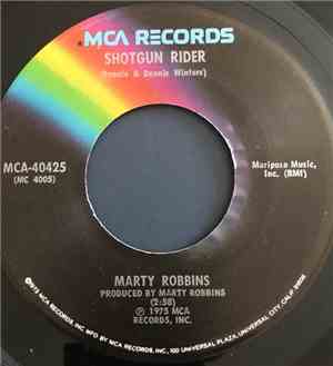 Marty Robbins - Shotgun Rider / These Are My Souvenirs