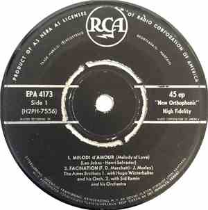 The Ames Brothers - Melodie D'Amour