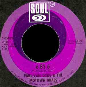 Earl Van Dyke & The Motown Brass - 6 By 6