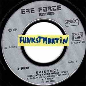 Evidence  - Holiday's Every Night