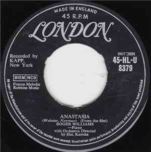 Roger Williams  - Anastasia / A Serenade For Joy